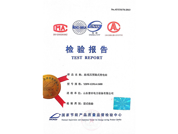 检测报告